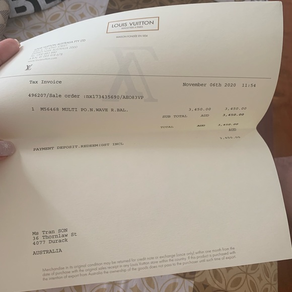 Pink wave multi-pochette - Picture 2 of 6